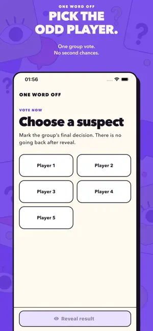 OneWordOff: Impostor Party screenshot 4