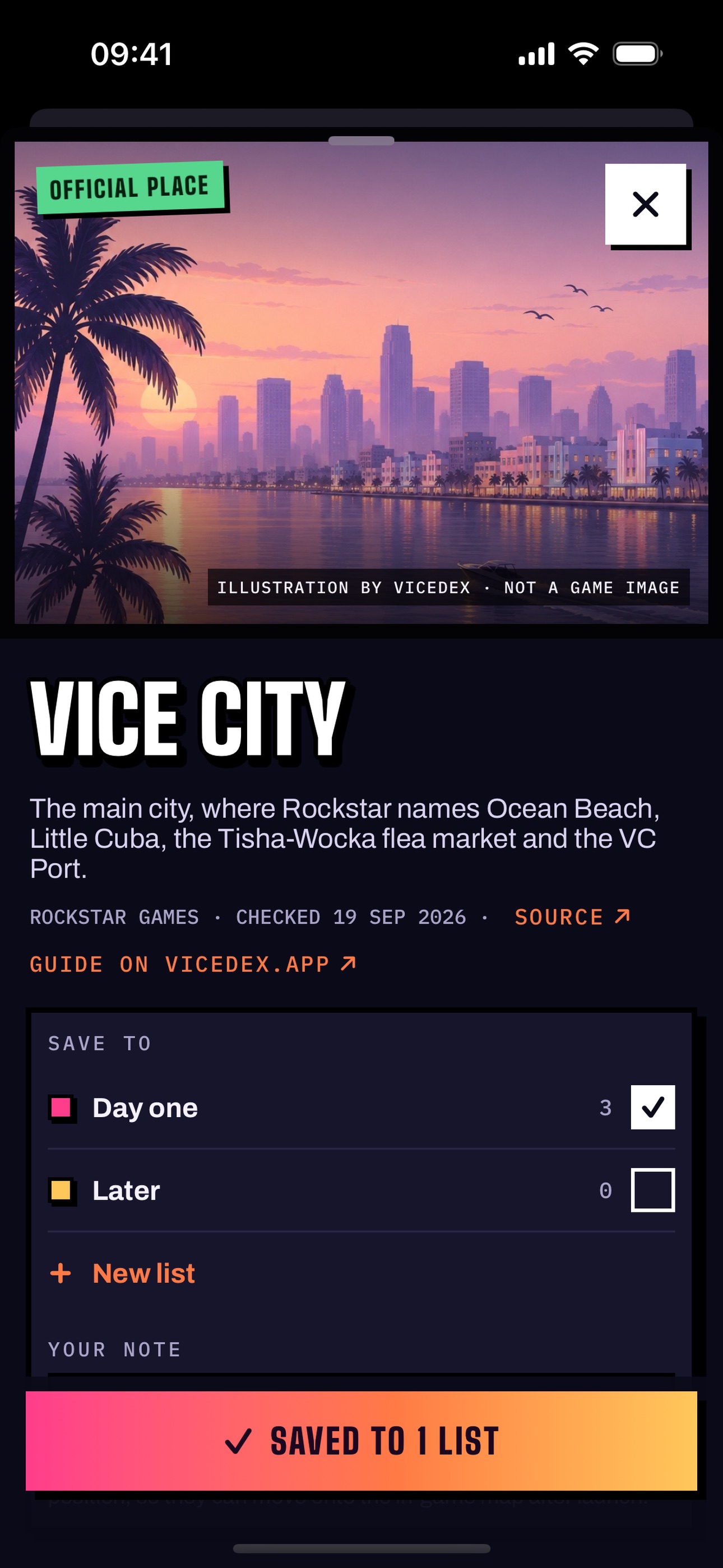 Screenshot 3 of Cheats & Checklist for GTA 6