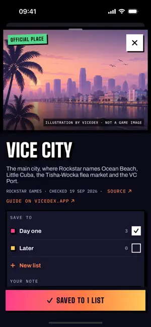 Cheats & Checklist for GTA 6 screenshot 3