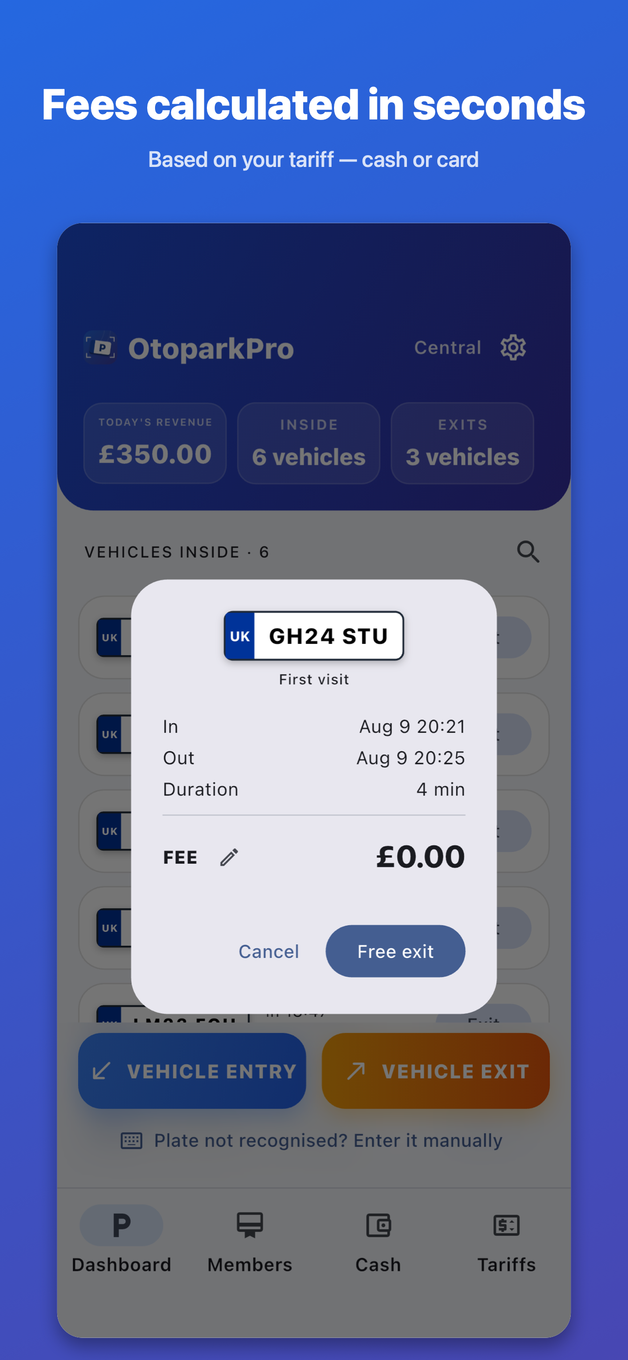 OtoparkPro: Parking Manager screenshot 2