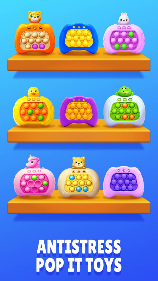#2. Pop it Toys Fidget Games (iOS) 来自: Dimitri Liwenetz