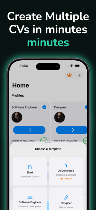 Simple CV: CV Maker App Screenshot 2 of 10