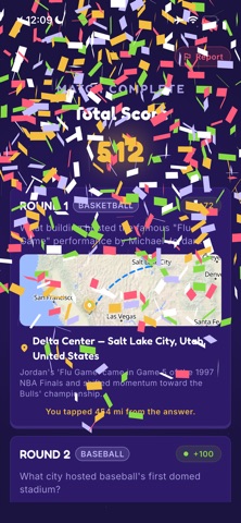 GeoGuesser: Sports Trivia iPhone screenshot