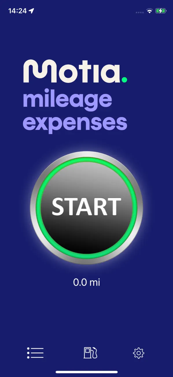 Screenshot #1 pour Motia Mileage Expenses
