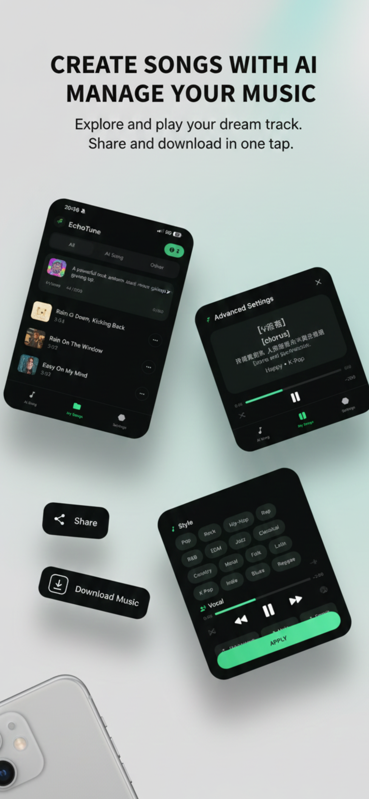 EchoTune: AI Music Generator screenshot 3