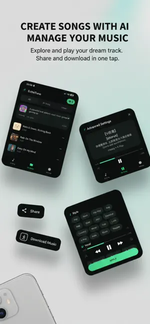 EchoTune: AI Music Generator screenshot 3