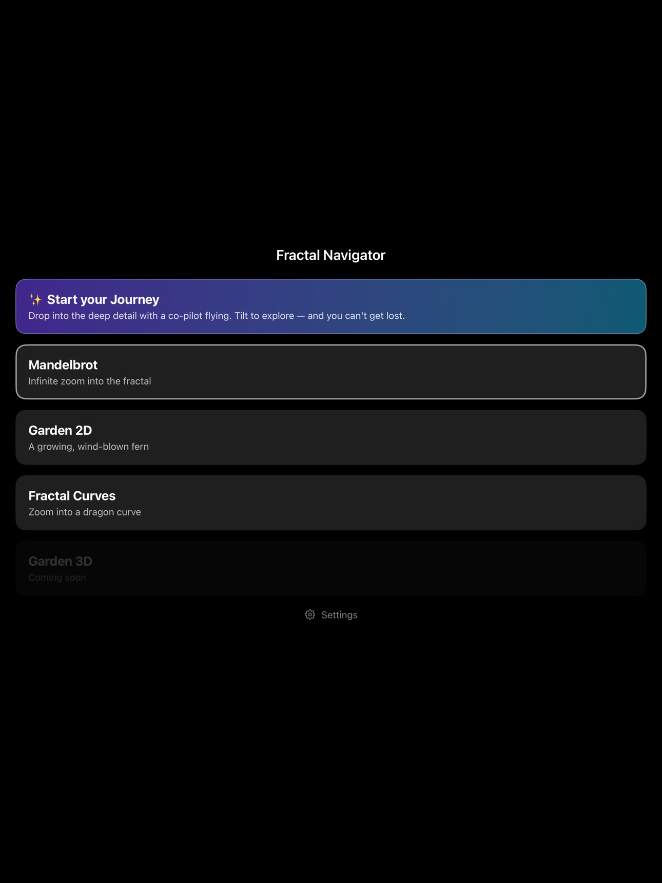 Screenshot 7 of Fractal Navigator