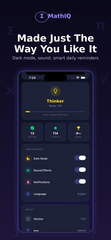 MathIQ: Brain Training screenshot 5