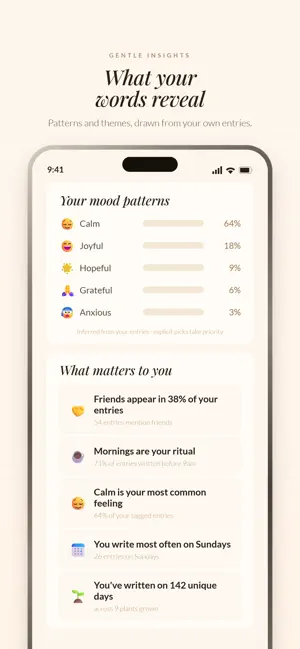 Bloom: Daily Gratitude Journal screenshot 3