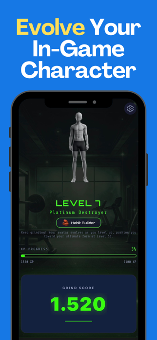 GrindLog: Workout Tracker Screenshot 3 of 9