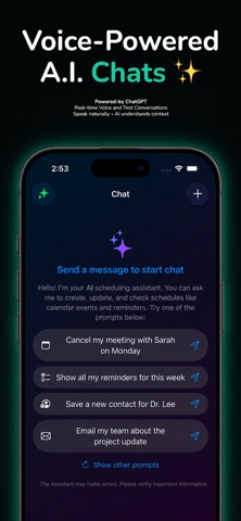 ScheduleAssistant A.I. Screenshot 1 of 9