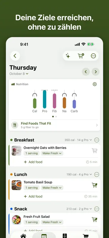 Menu Planner 2: Essensplaner screenshot 8 of 9