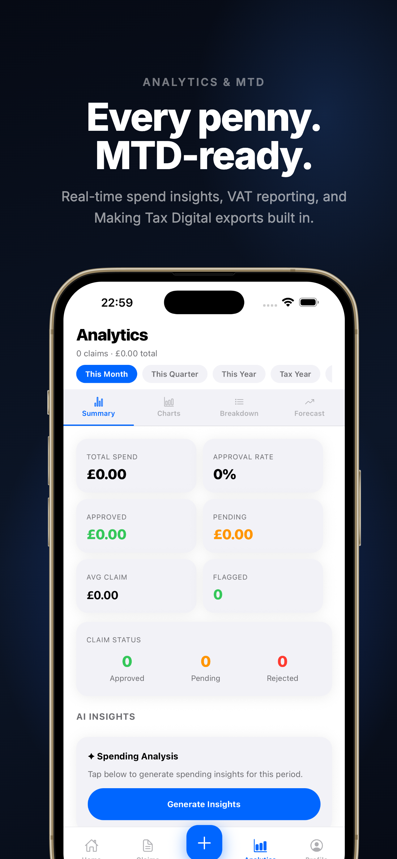 Claimio: Expense Tracker