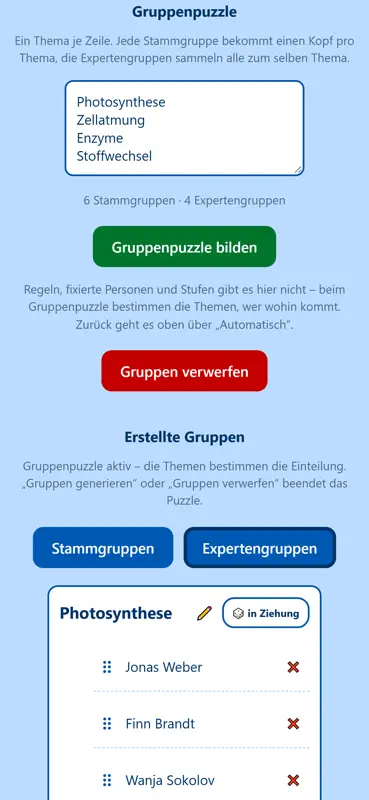 FairMix Pro – Gruppen bilden screenshot 2 of 10