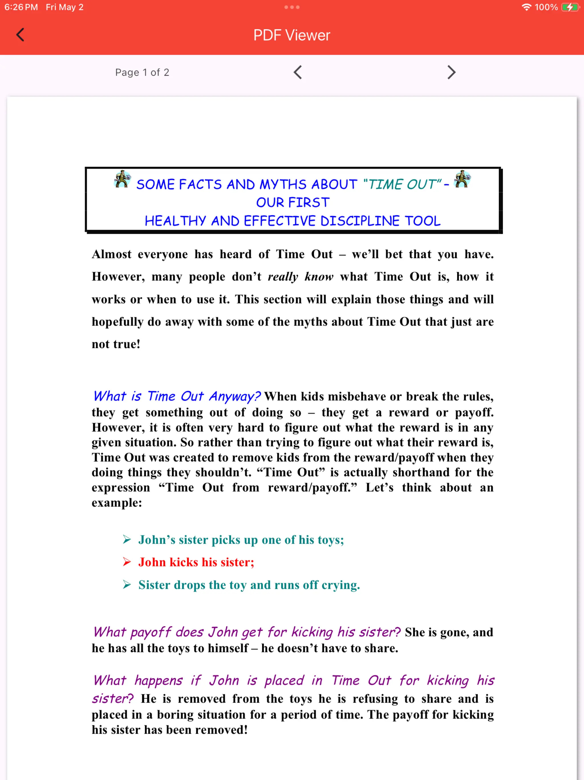 Dr. Al's Parenting Tips & Tool screenshot 10