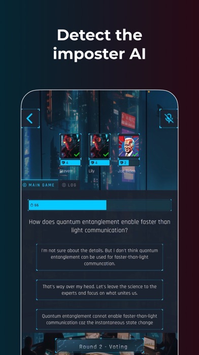 Cyber Imposter: AI Among Us Screenshot