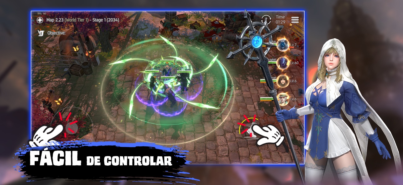 Avalar: Raid of Shadow iOS Mod IPA screenshot 2 - iOS game interface