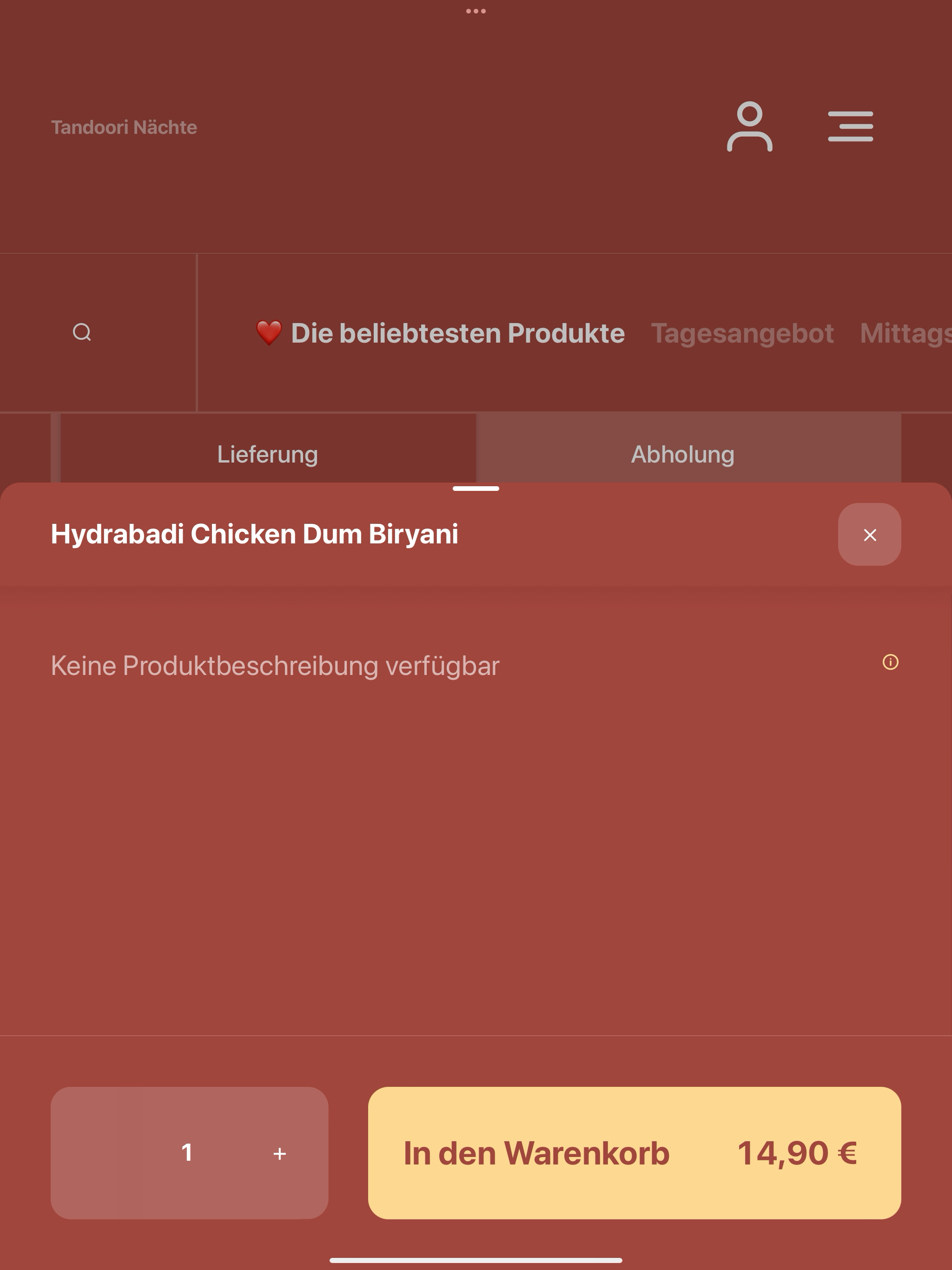 Tandoori Nächte screenshot 8