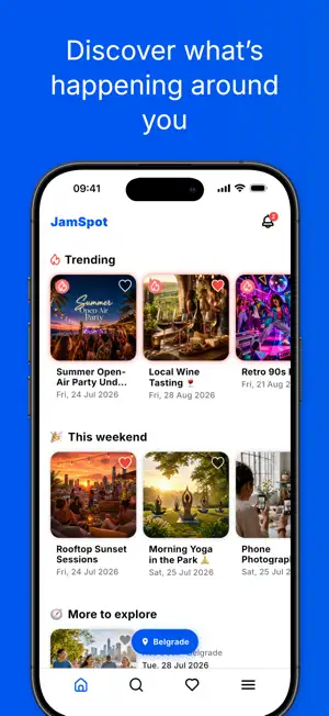 JamSpot: Local Events screenshot 1