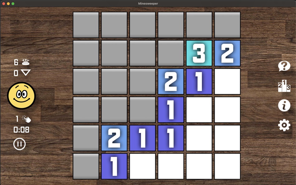 #7. Minesweeper (macOS) Av: fishdog.net