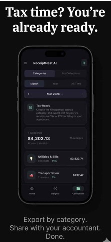 ReceiptNest AI Screenshot 5 of 5