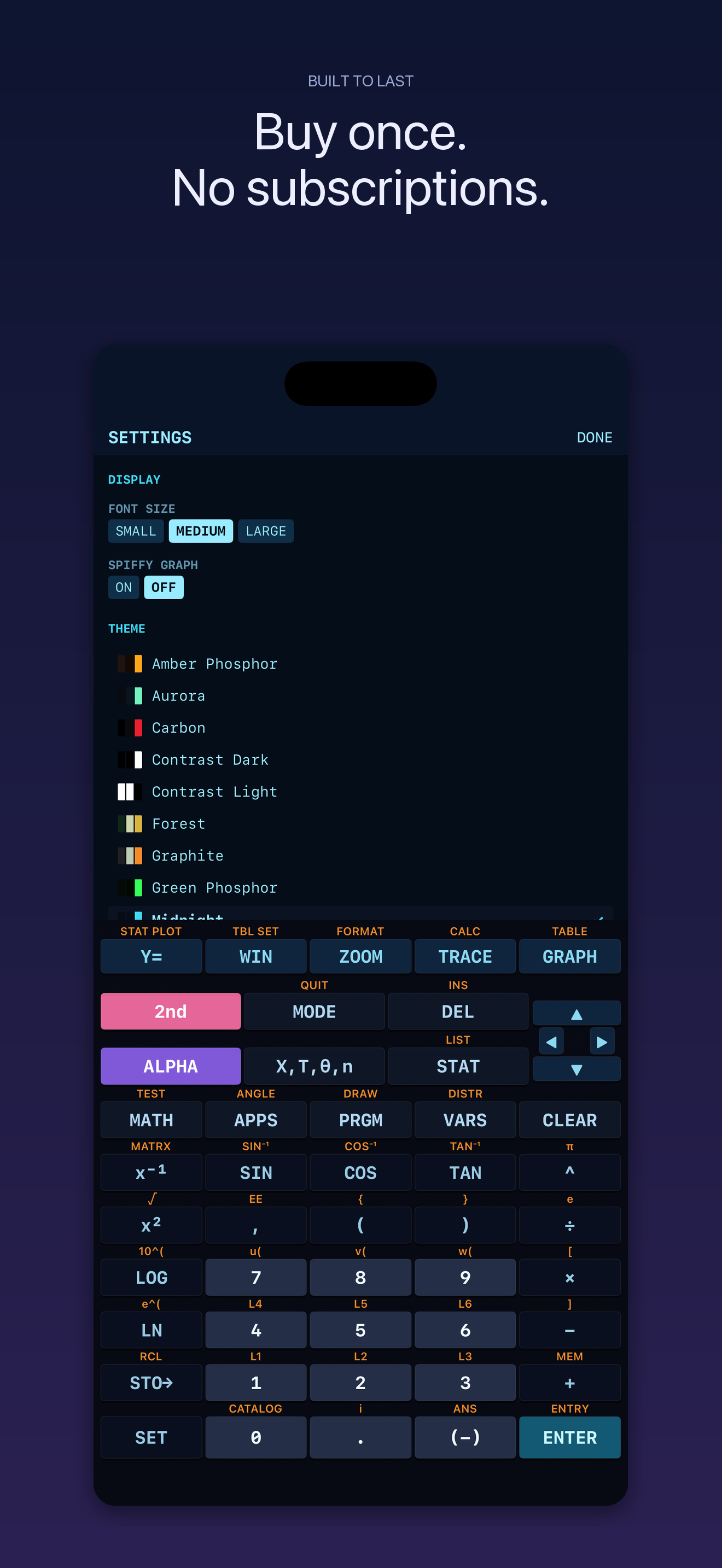 GraphCalc 84: Graphing Calc