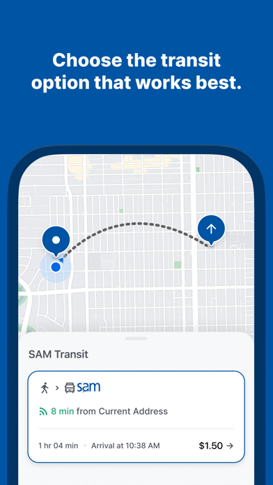 SAM Transit Screenshot