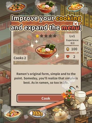 Hungry Hearts Ramen iPad screenshot