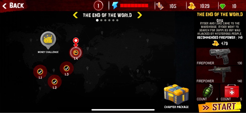 Dead by Red - Zombie Games screenshot 9