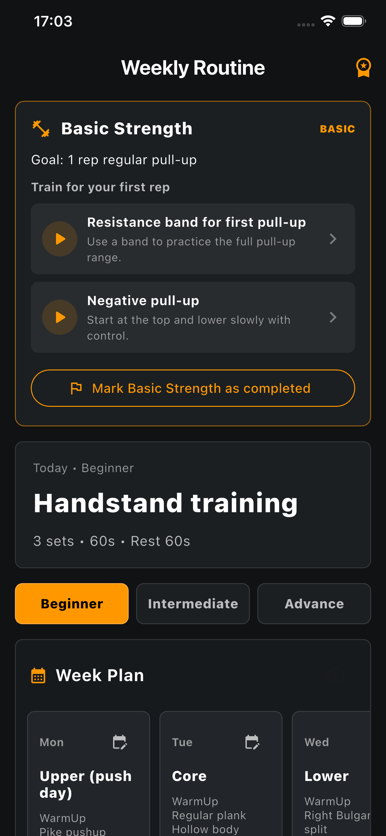 Handstand Practice screenshot 5