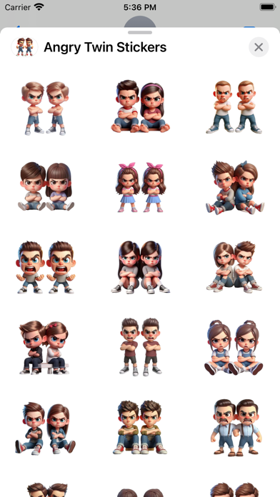 Screenshot #1 pour Angry Twin Stickers