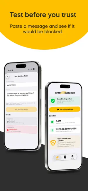 Spam Text Blocker by Nomorobo screenshot 4