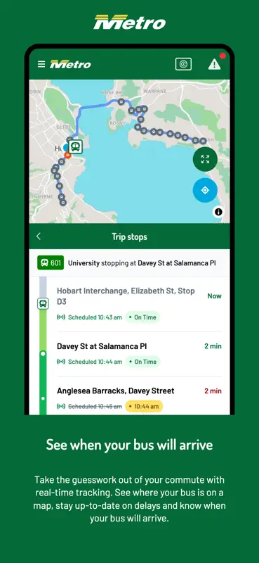 Metro Tas screenshot 2 of 6