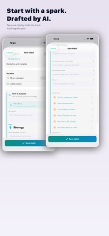Vestig: Habit Tracker screenshot