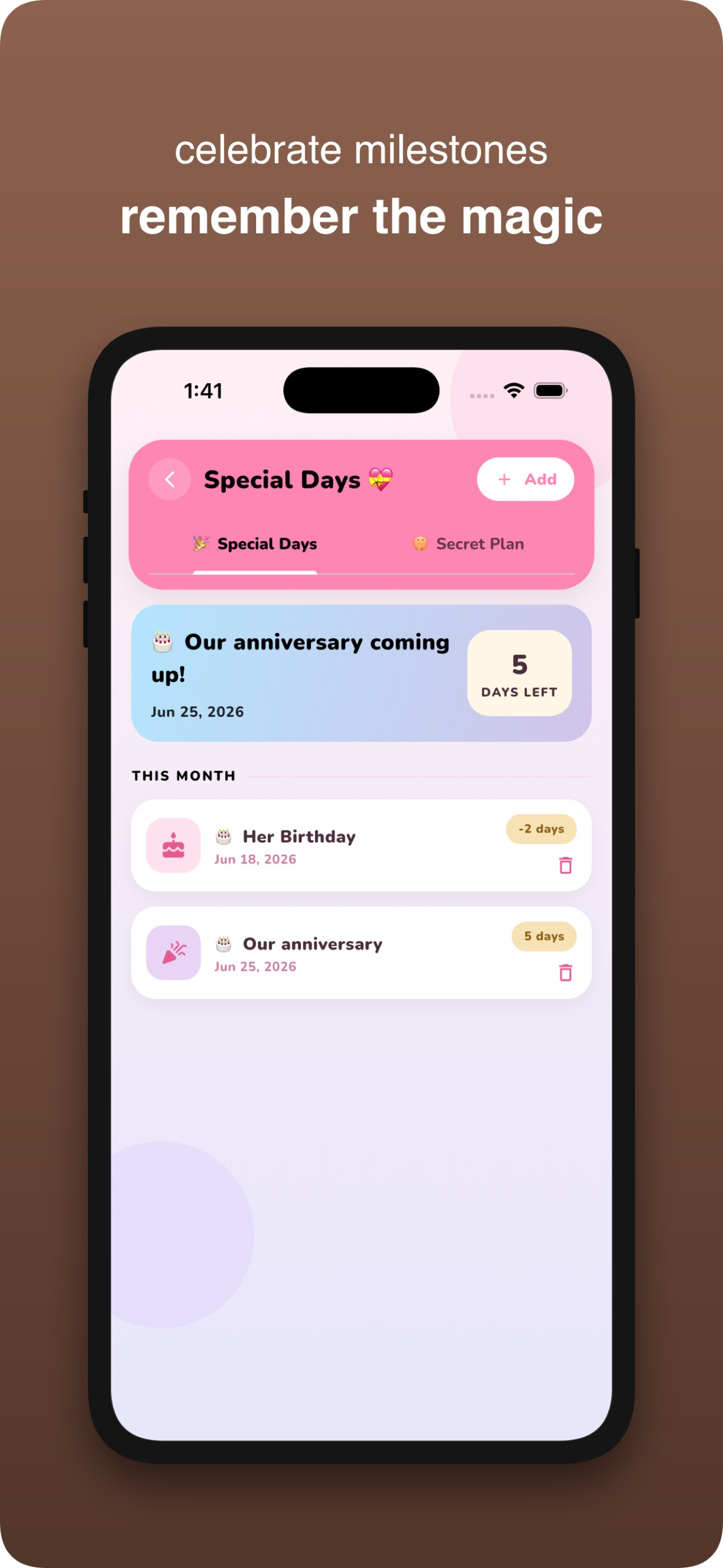 Lovenders: Couple App screenshot 10