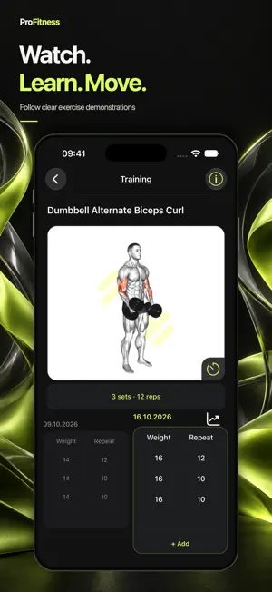 Pro Fitness: Gym Workout Plans screenshot 4