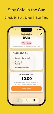 Sunlight Exposure Timer Screenshot 4 of 6