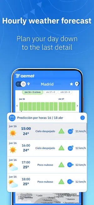 Aemet: Weather and radar Spain screenshot 4