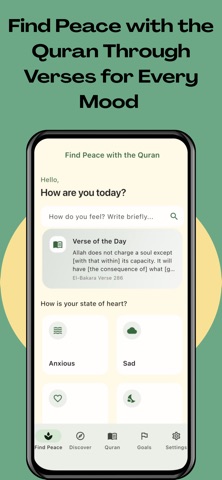 Peace with the Quran: Widgets iPhone screenshot