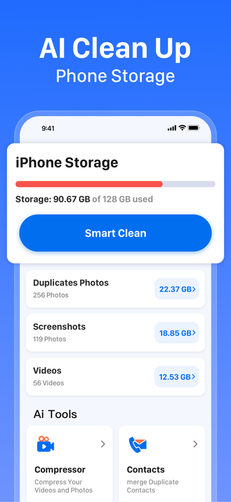AI Cleanup Kit-Storage Cleaner screenshot 1