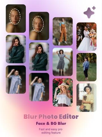 Blur Photo Editor: Face & BG