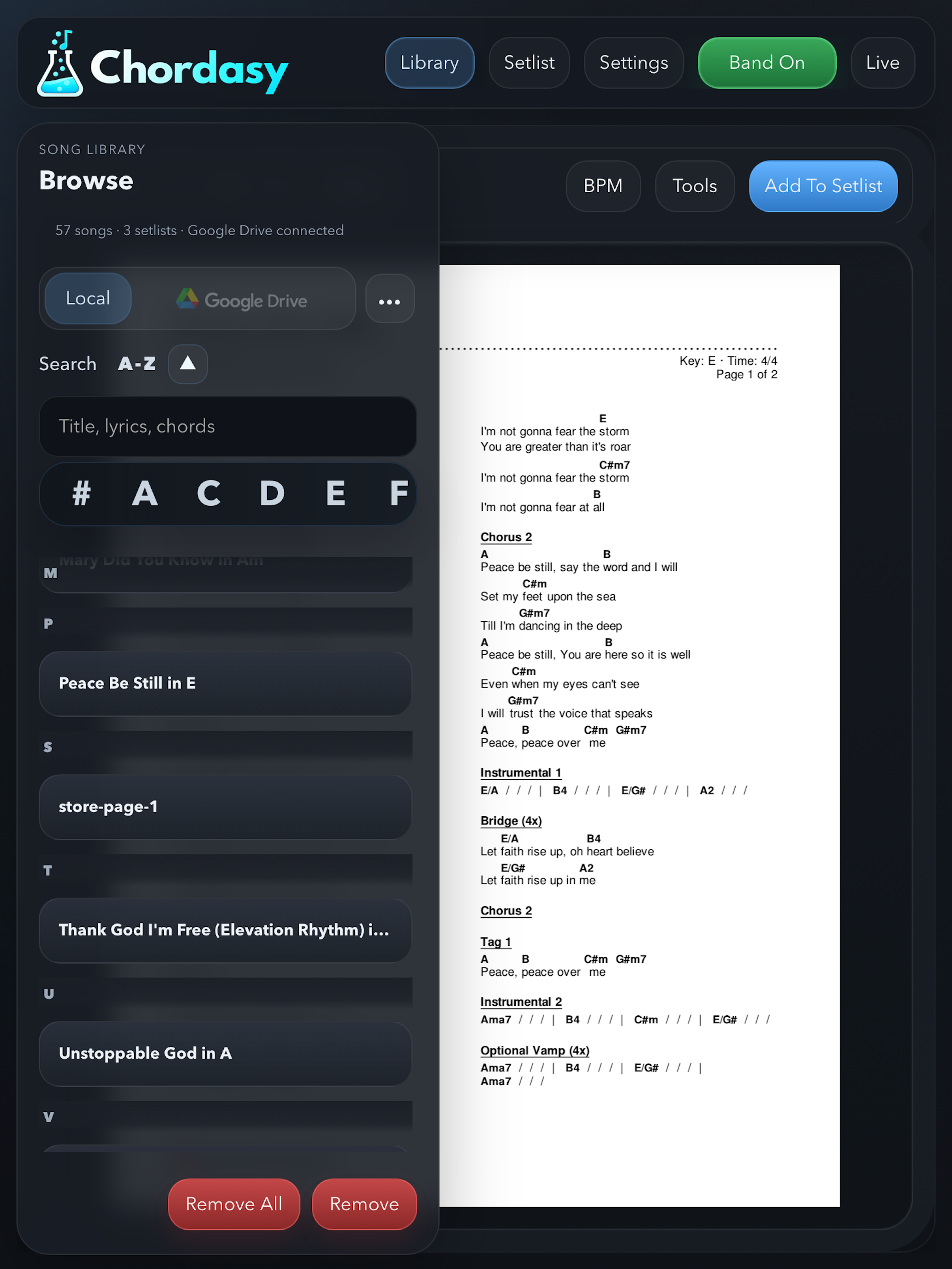 Chordasy screenshot 2