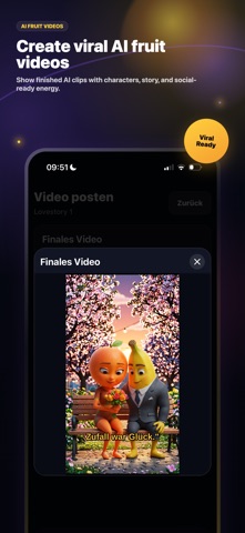 AI Fruit Video Generator Screenshot 1 of 7