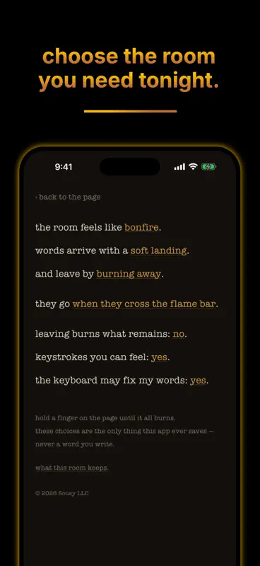 off my chest. screenshot 3 of 6