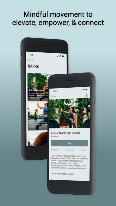 Relevé with Rachel iPhone screenshot 4 - Health & Fitness app