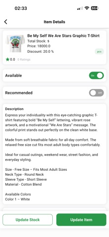 iDaily Vendor screenshot