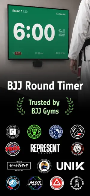 Roll Time - BJJ Round Timer screenshot 1