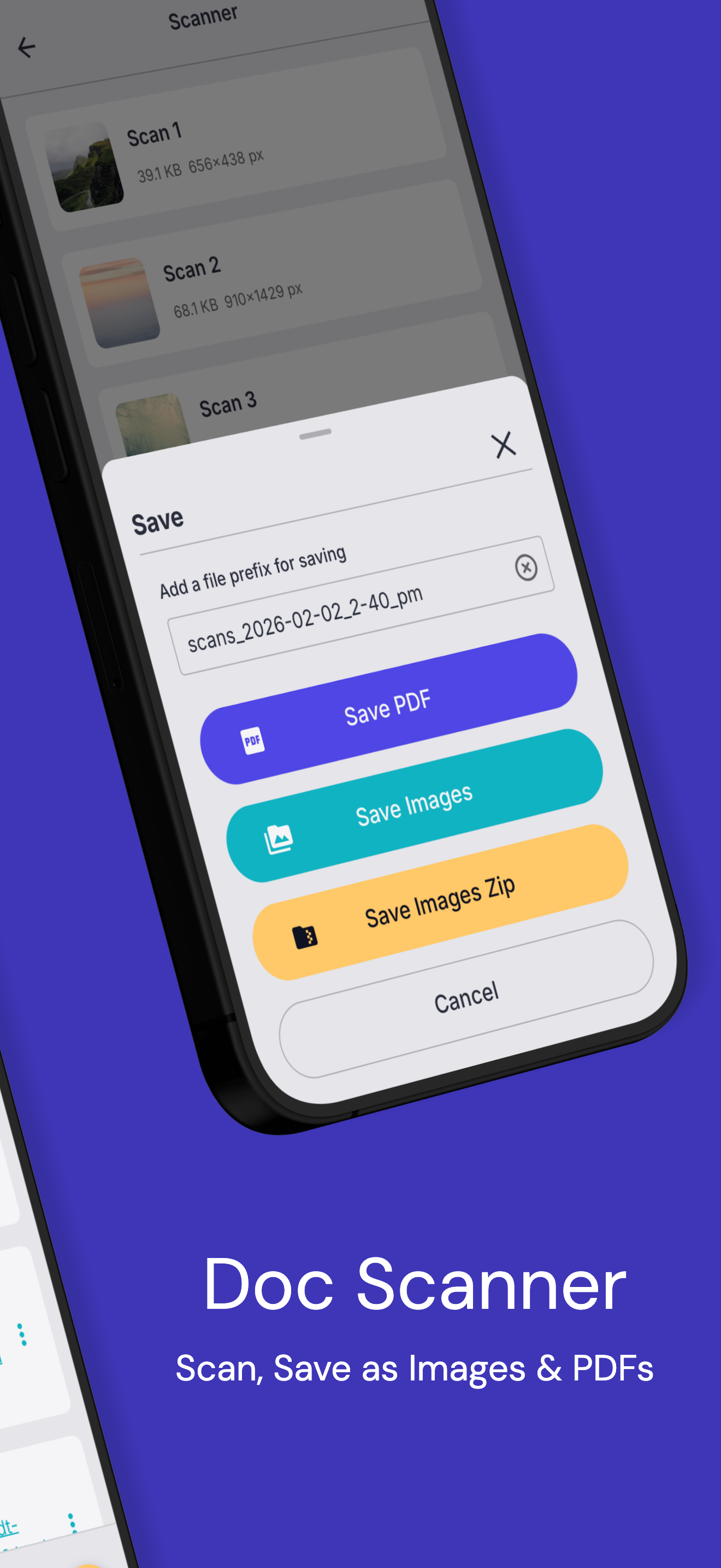 NxtTools: QR & PDF Doc Scanner screenshot 3