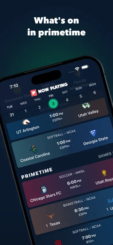 Now Playing: Women's Sports screenshot 4