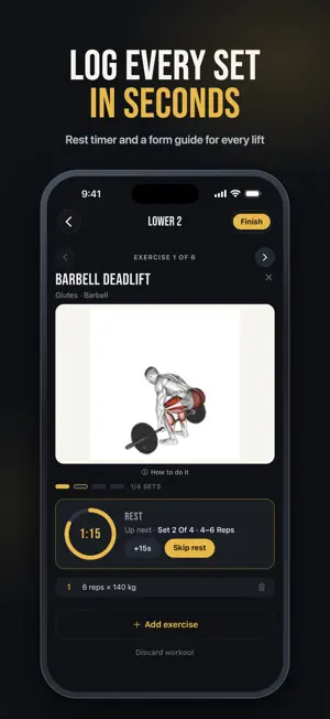 Fitness Champ : Workout Log screenshot 2